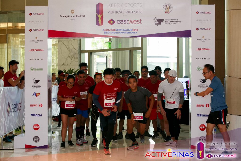 Kerry Sports Manila Vertical Run 2018 Starting Line