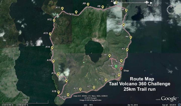 Taal Volcano Route